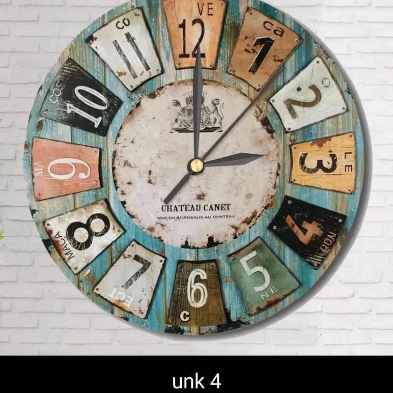 JAM DINDING VINTAGE UNIK / JAM DINDING KLASIK / WALL CLOCK (COD) 2