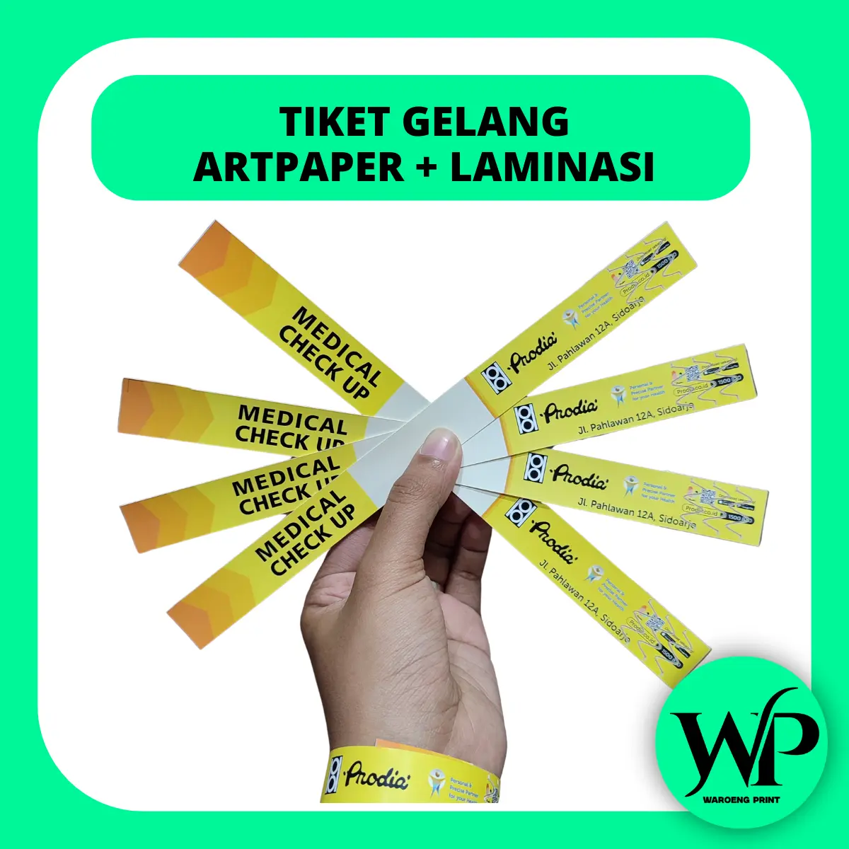 Tiket Gelang Custom – Solusi Praktis & Aman untuk Event, Konser, dan Acara Khusus