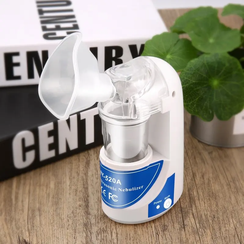 Taff Omicron Inhaler Nebulizer Anak Lansia Alat kesehatan Terapi Pernafasan Ultrasonic / Nebulizer Omicron MESH Portable Ultrasonic Alat Bantu Uap 1