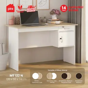 Pira Metropolis - MT 122 N Meja Kerja / Kantor