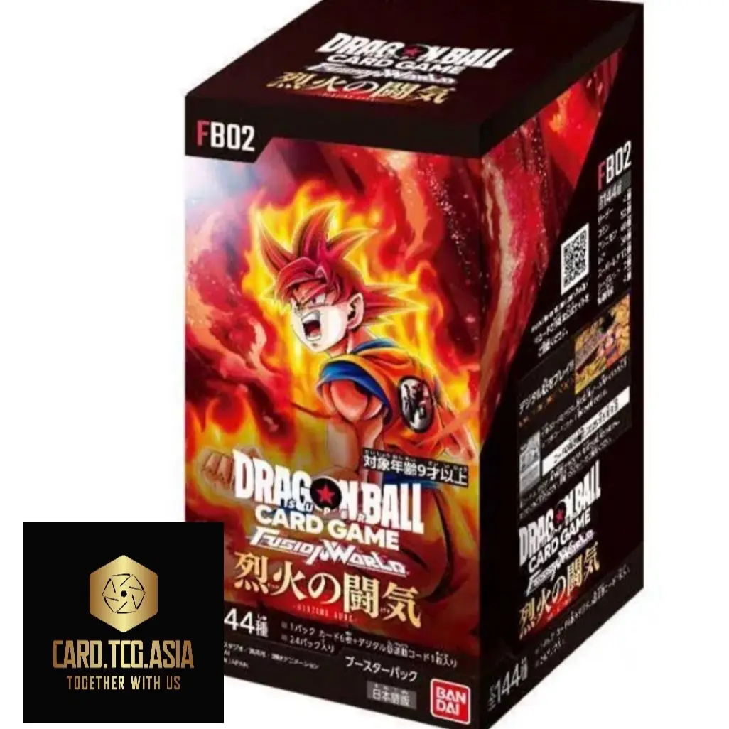 Dragon Ball Super Fusion World FB02: Blazing Aura Booster Box Japanese