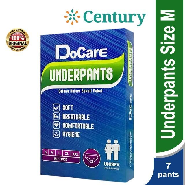 Gambar DOCARE UNDERPANTS M 7 PCS / CELANA DALAM KERTAS dari Apotik Century Kota Administrasi Jakarta Pusat Tokopedia