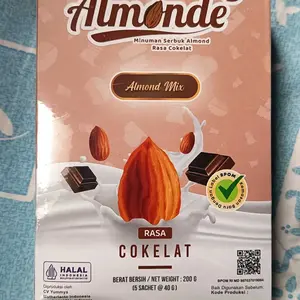 ALMONDE BOX Cokelat Susu almond - Awal Kehamilan sampai TM 2 | Mengurangi Mual & Resiko Stunting