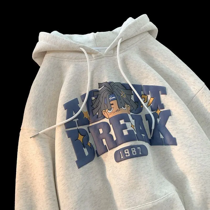 Hodie Hoodie Fleece Urban Style BIGSIZE jumbo 2XL 3XL 4XL 5XL 6XL Hodie BREACK OVERSIZE Harajuku Streetwear
