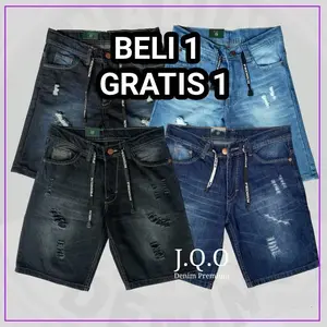 Paket Hemat 100k Dapat 2pcs Celana Jeans Sobek Broadshot