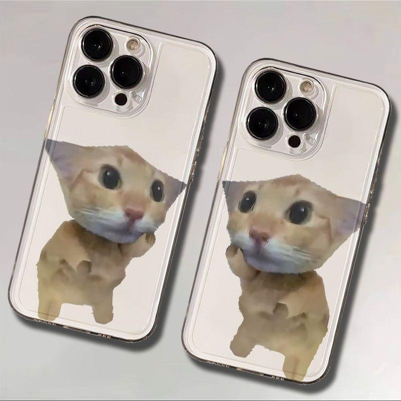 Tính cách trừu tượng Hakimi Meow Space Shell cho Apple 15 _ 16plus hài hước xs…