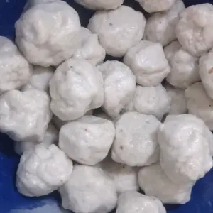 Basreng mentah, baso goreng, baso ikan.