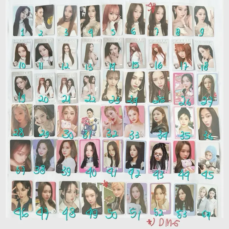 Photocard AESPA official aespa