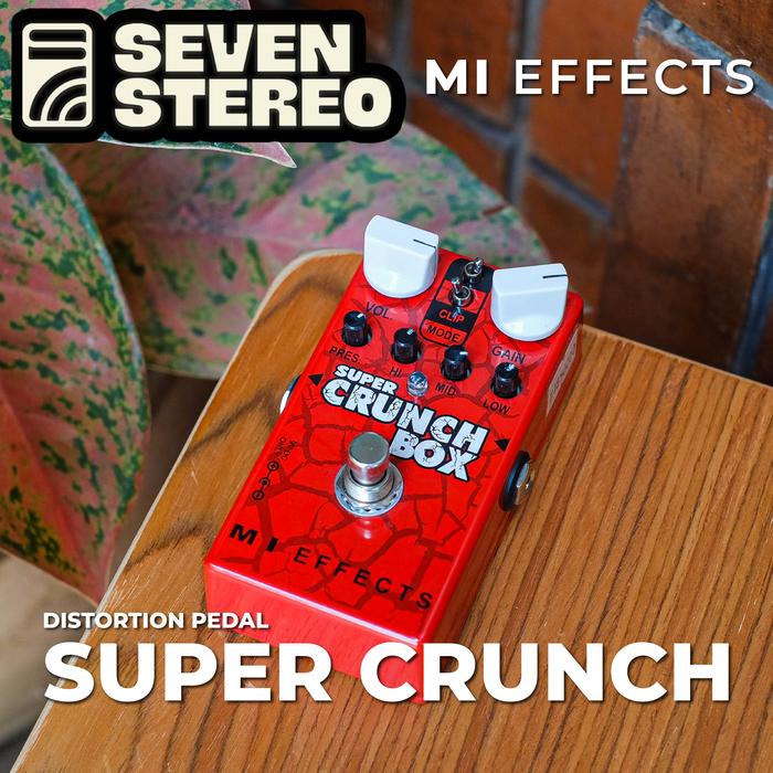 Jual MI Audio Super Crunch Box Distortion V2 Boutique Guitar