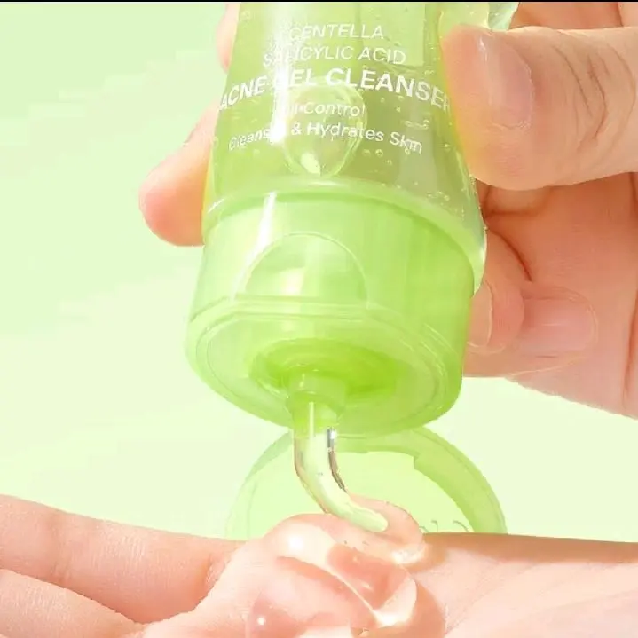 Glad2Glow Centella Salicylic Acid Acne Gel Cleanser 70ml Facial Wash Face Wash Jerawat Sabun Cuci Muka Pembersih Wajah Face Cleanser Cuci Muka Sabun Muka Pencuci Muka Membersihkan Berjerawat