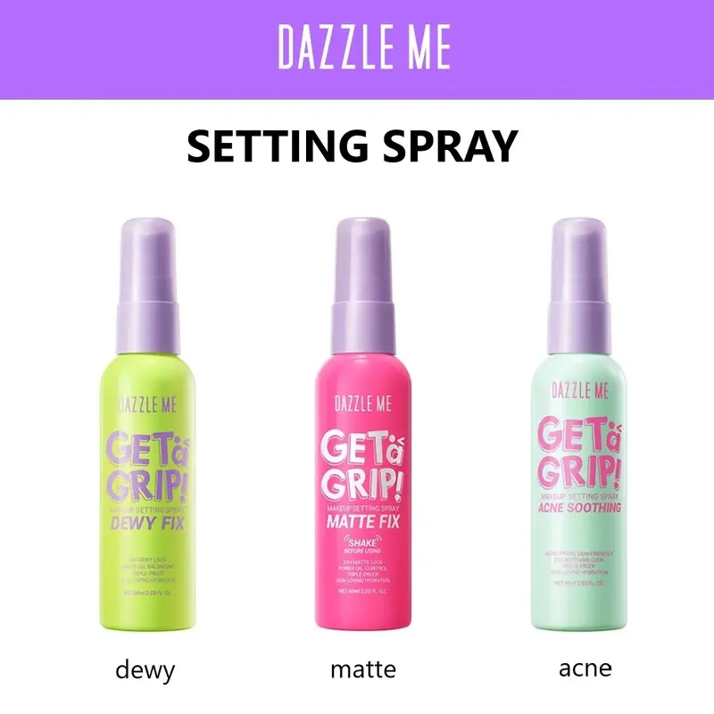 Dzl DAZZLE ME Setting Spray Make up MIst Tahan Lama 24H High Quality Wajah 0