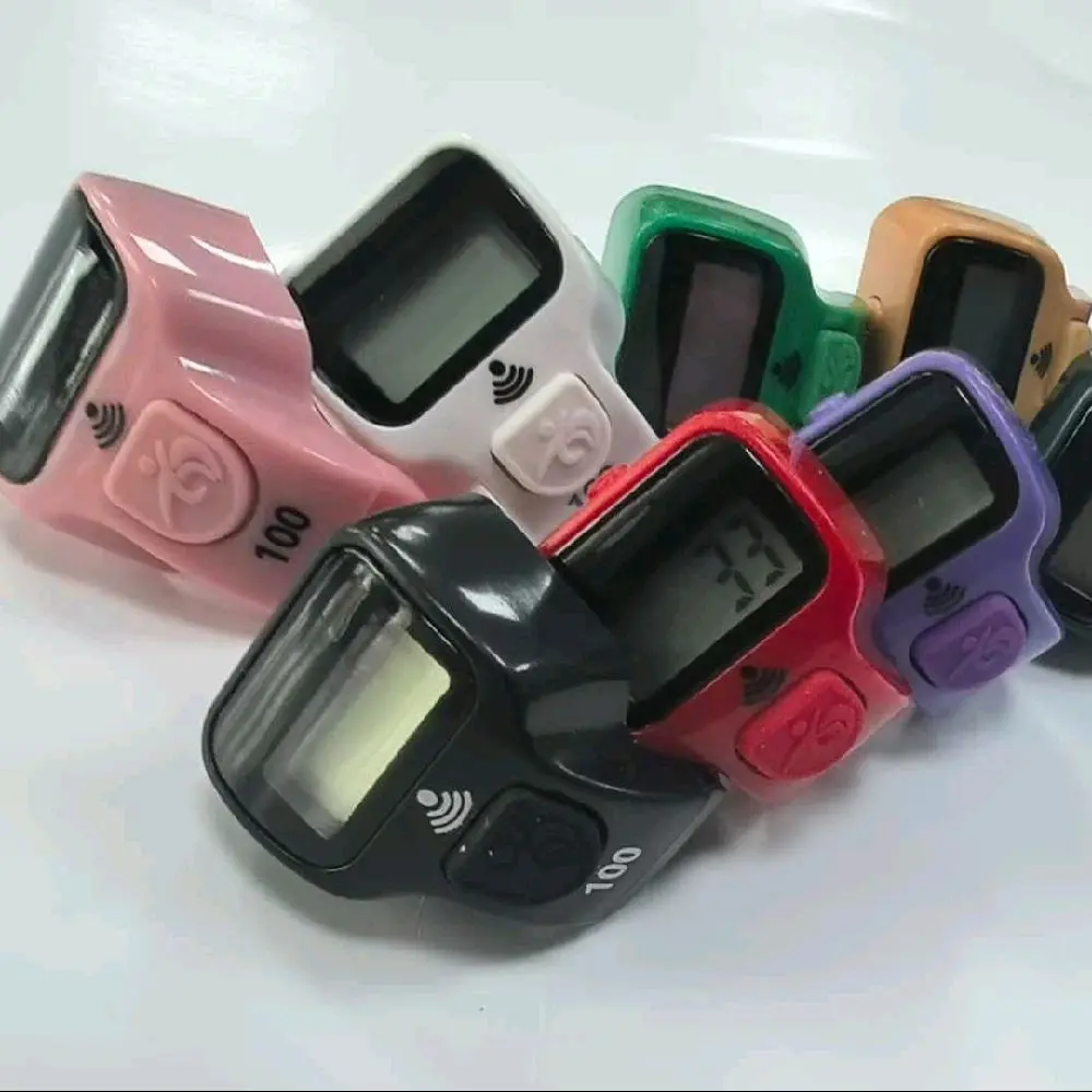 Cincin tasbih mini  LED alarm