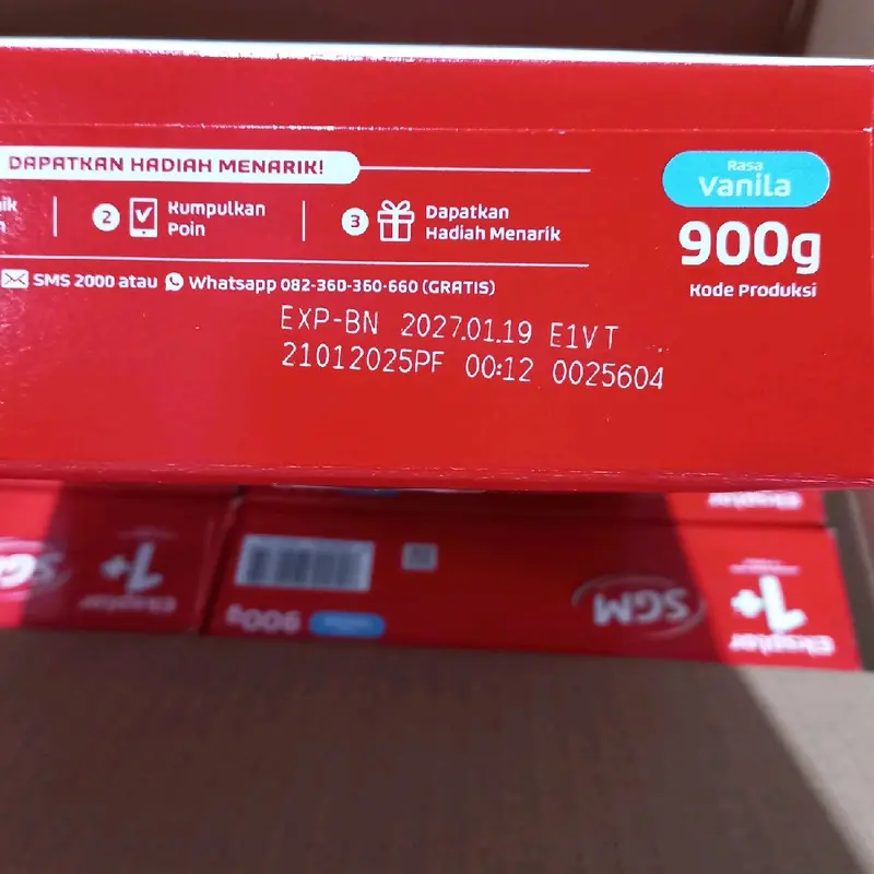 SGM Eksplor 1+ ( 1-3 tahun ) Madu /Vanila 900g 2