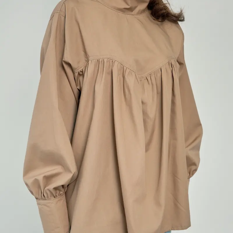 Benang Baju - Wavy Reversible Blouse (Atasan Blus Wanita Dua Sisi Reversible Bisa Bolak-Balik| Atasan Kekinian Elegan) 8