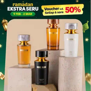 LONKOOM NOBLE SERIES Parfum Wanita Pria Unisex 100ml EDP Aroma Elegan Mewah Mahal Dengan Kotak Hard Box