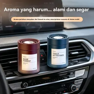 Penyegar Udara Mobil Solid Terbaru 2026, aroma eksklusif berkelas untuk pria dan wanita, teknologi padat aman tanpa cairan bocor, membersihkan polutan udara kabin, menghilangkan bau apek menyebalkan, aksesoris mobil wajib dimiliki setiap pengendara.