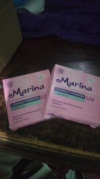 Product Review of Marina Compact Powder UV Protection 12gr / Bedak Padat by cosme murah from r**e 0
