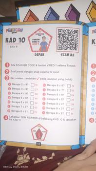 Product Review of Kombo Pentagon Math : Pentagon Sifir, Tambah Tolak & Darab Bahagi from I**i I**l 2