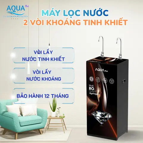 Máy Lọc Nước RO AQUA PLUS Có Vỏ Tủ 2 Vòi 4-11 Cấp Lọc, (Nước uống và nấu ăn - không có chức năng nóng lạnh) 5.0 21 đánh giá Đã bán 76