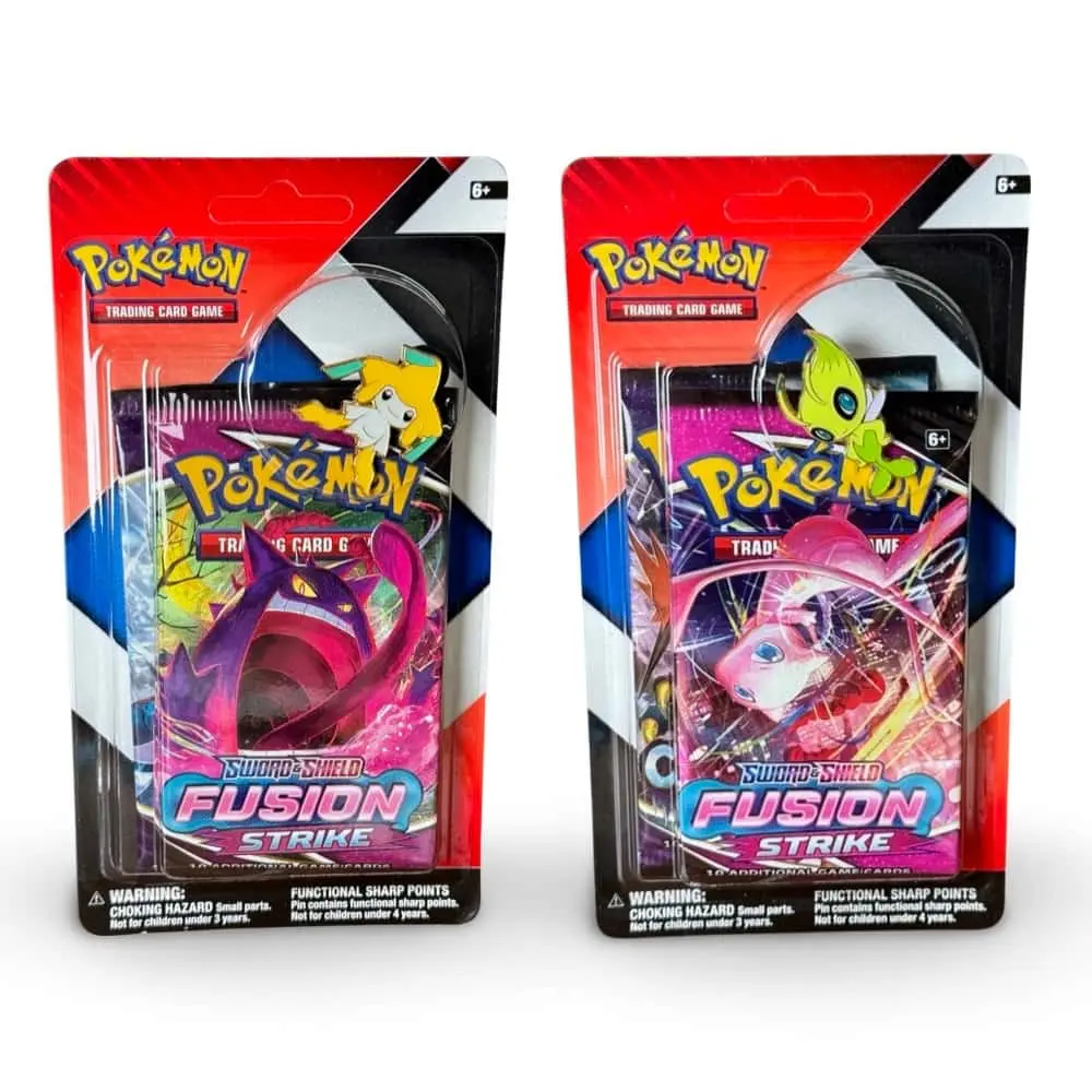 sword and shield 2 pack pin blister Jirachi