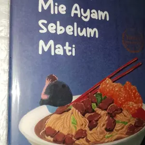 BUKU SEPORSI MIE AYAM SEBELUM MATI soft cover