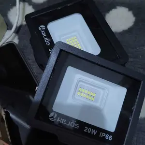 LAMPU SOROT LED 20W 30W 50W 100W 200W IP66 WATERPROOF / LAMPU TAMAN LED FLOOD LIGHT / LAMPU TEMBAK OUTDOOR White