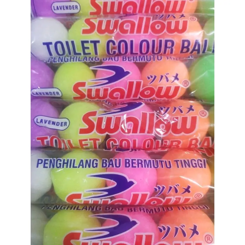 Swallow & Bagus Kamper Toilet Colour Ball Isi 5