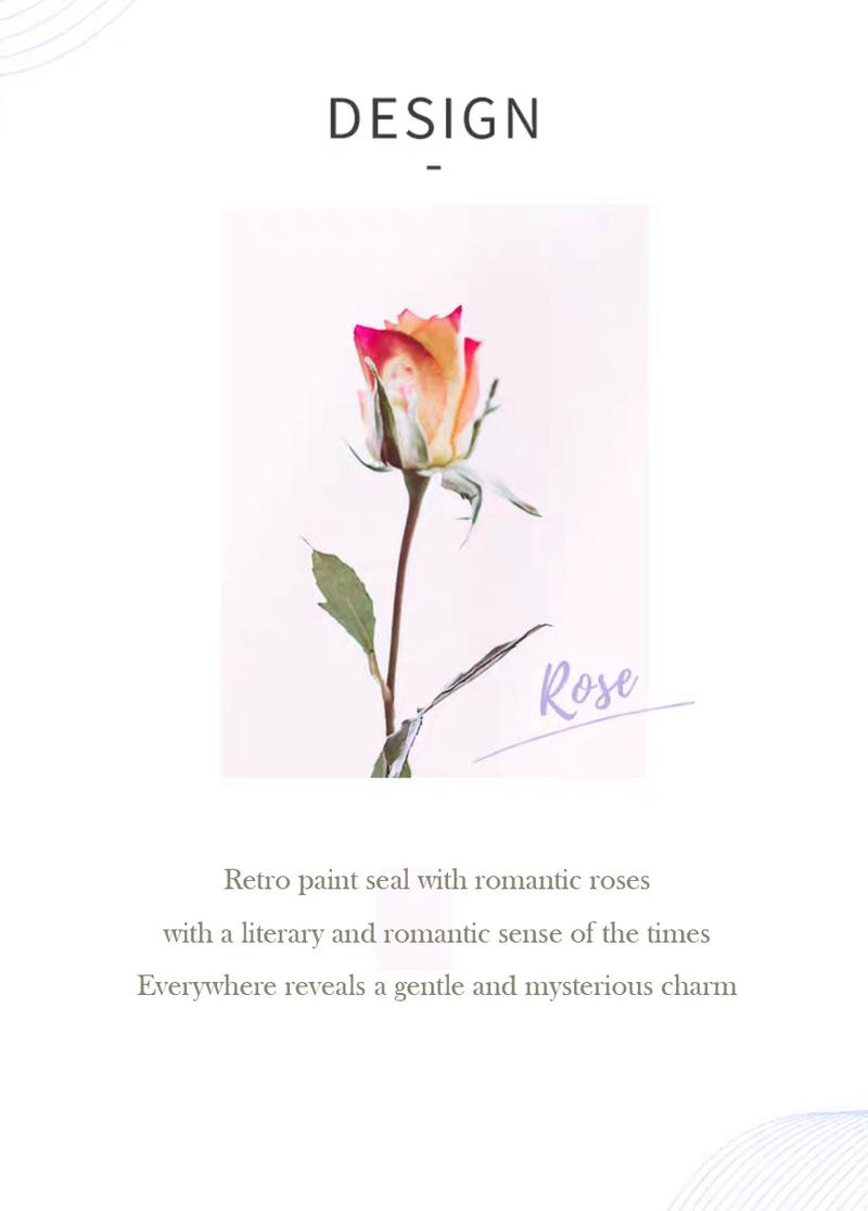 Product Introduction of 【Chow Tai Seng】18K Au750 Gold Rose Flower & Abacus Hot-selling Daily Fashion Pendant Necklace (with gift chain) 2