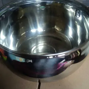 SUBRON Pumkin Pot Panci Sup Susu Model Labu Full Stainless Tutup Kaca Silver Gold 16CM 18CM 20CM Sayur Kuah Tomyum