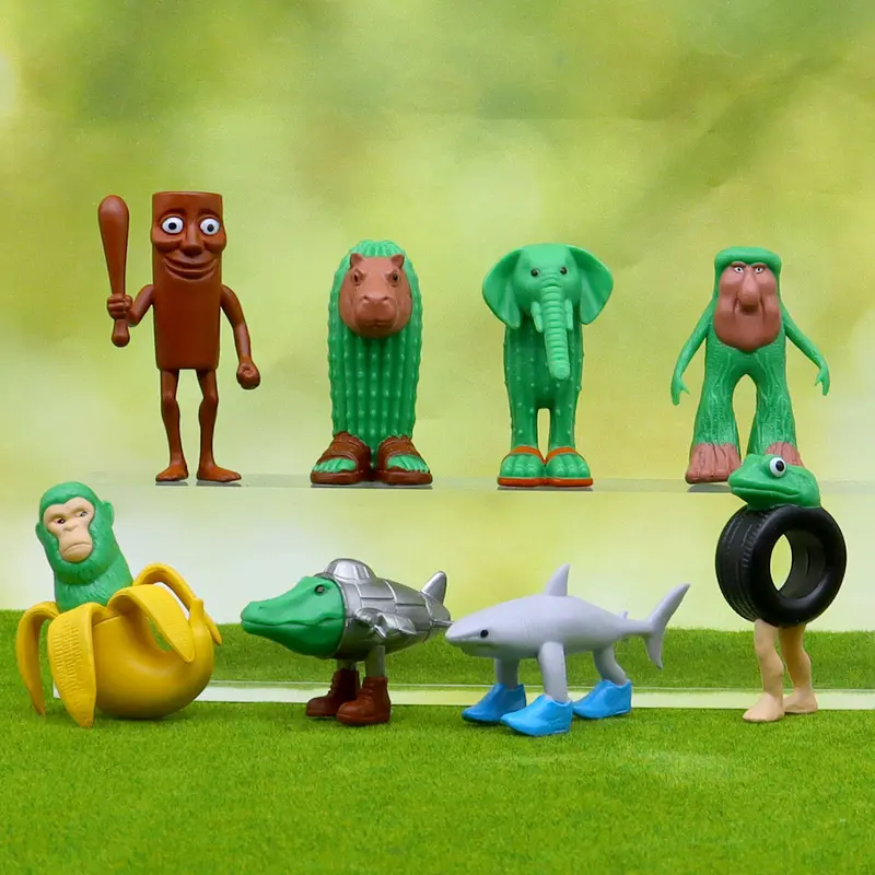 Lot De 24 Figurines Italiennes Brainrot Amusantes - Figurines 3D En Plastique Pour Décoration Bureau, Collection Ou Cadeau, Thème Tung Tung Tung Sahur - 7
