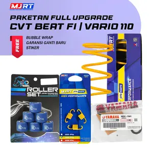 PAKET FULL UPGRADE CVT BEAT FI SCOPY FI BEAT ESP SCOPY ESP VARIO CARBU SPACY  FI SPACY CARBU Motorcycle Racing
