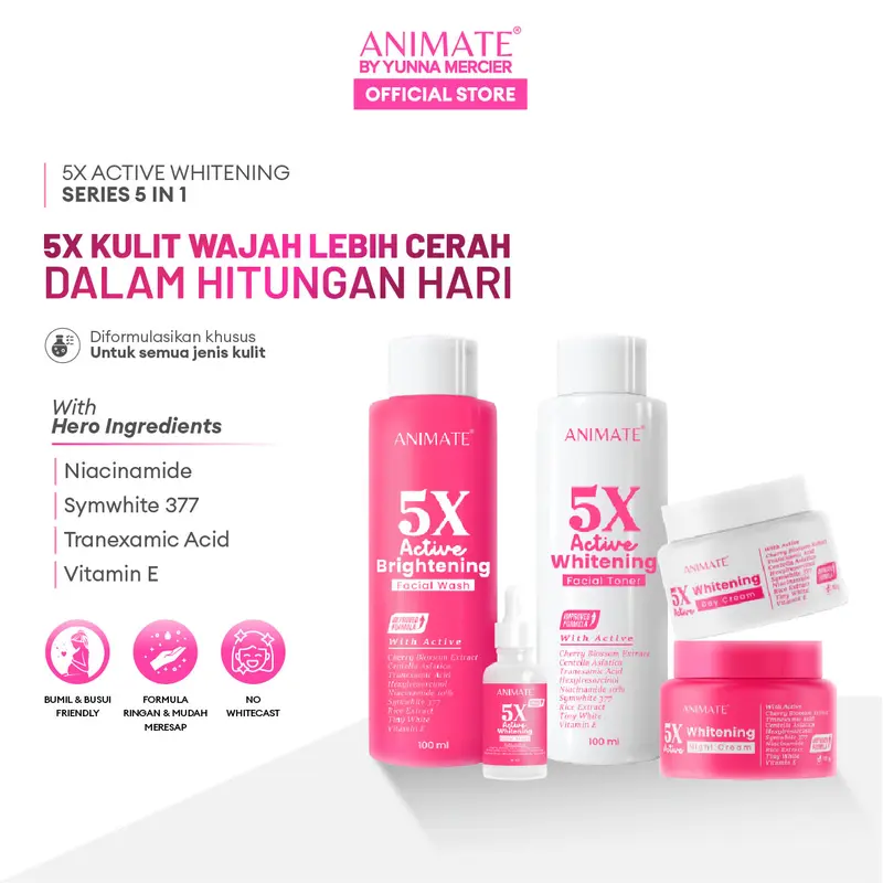 Animate 5x Active Whitening Series 5in1 0