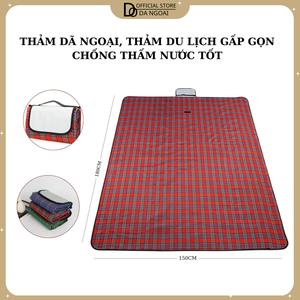 Thảm dã ngoại, Thảm du lịch gấp gọn chống thấm nước tốt , đi phượt, cắm trại gấp gọn tiện lợi