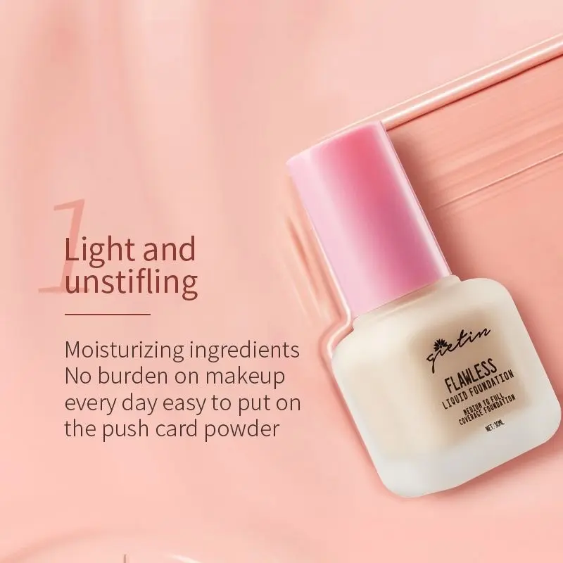 Gietin Foundation Glow & Flawless GT14 – Medium To Full Coverage 3