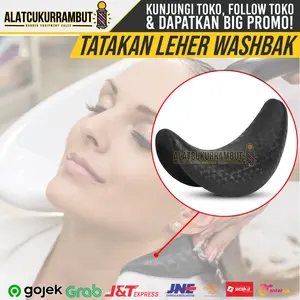 Tatakan Leher Kursi Keramas Washbak Karet Silicon Rambut Salon Barbershop
