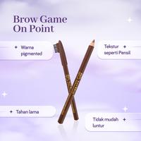 Gambar [COMBO HEMAT] JUST MISS Pensil Alis Dengan Sikat 209M 1g x 2 Pcs Light Brown - Eyebrow Pencil Pigmented, Original dari justmiss.id Kab. Tangerang 3 Tokopedia