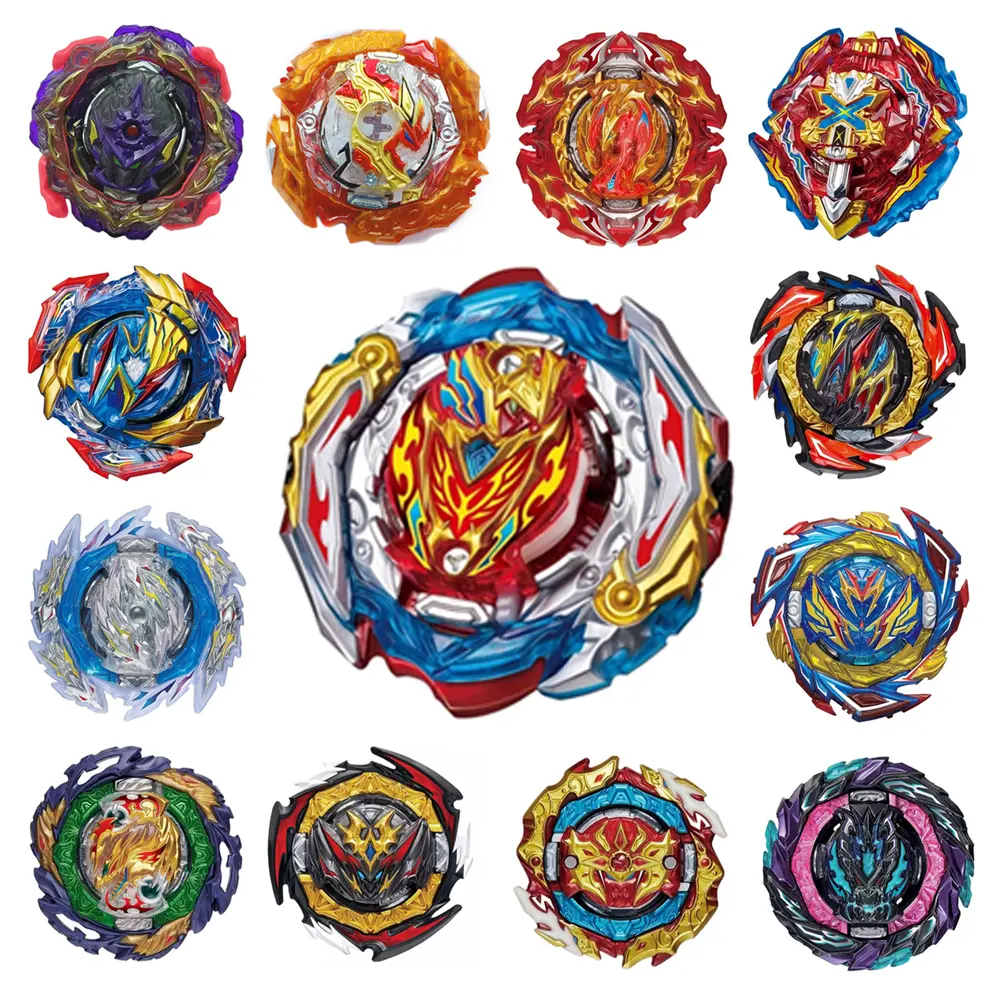 Single B-189/193/200/201/205/206 Beyblade Burst Zest  Achilles Xiphoid Xcalibur Ultimate Valkyrie Metal Bayblade Spinning Top Kid Boy Birthday Gift Toys