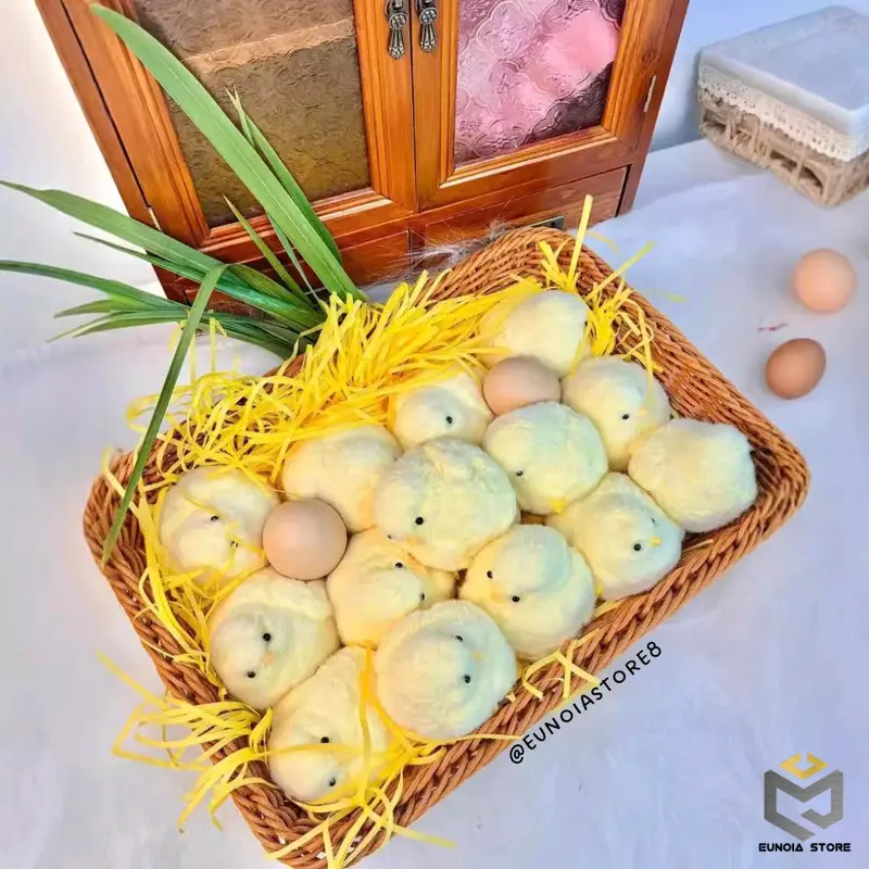 Squishy Ayam Cubit Lucu Berbulu Gemas Super Lembut 3