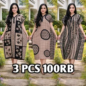 PAKET SUPER HEMAT DASTER LOWO SERIES JUMBO  3 PCS BAHAN RAYON ADEM NYAMAN DIPAKAI