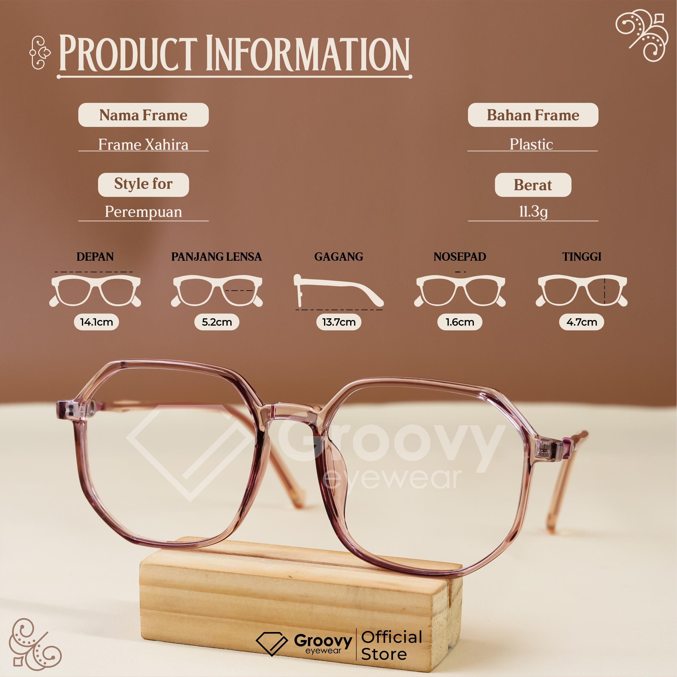 (Beli 1 Minus Dapat Ganci Obeng) Kacamata Wanita Xahira Geometris Custome Lensa Photocromic Blueray Bluecromic Antiradiasi Eyewear Glasses (Beli 1 Minus Dapat Ganci Obeng) Kacamata Wanita Xahira Geometris Custome Lensa Photocromic Blueray Bluecromic Antiradiasi Eyewear Glasses