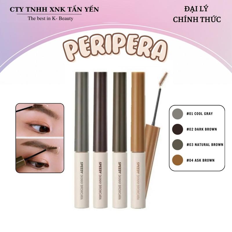  Mascara Chuốt Chân Mày Peripera Ink Speedy Skinny Browcara 3g 