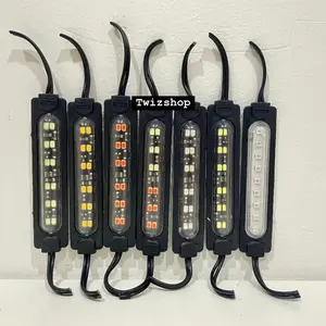 Lampu LED Kolong COB Kedip Strobo Flash Kedap Kedip Blitz DC 12 Volt / 24 Volt Motor Mobil Truk DC 12V 24V