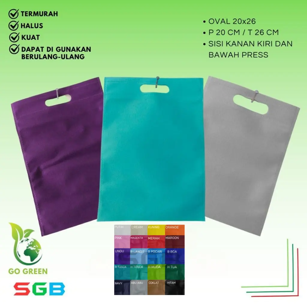 1 KODI ( 20 PC )  PAHE ( PAket HEmat ) Goodie Bag Series Oval uk 20x26