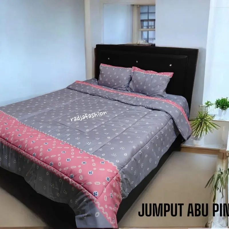 BEDCOVER MOTIF BATIK (SELIMUT SAJA) Lembut Katun deperse 8