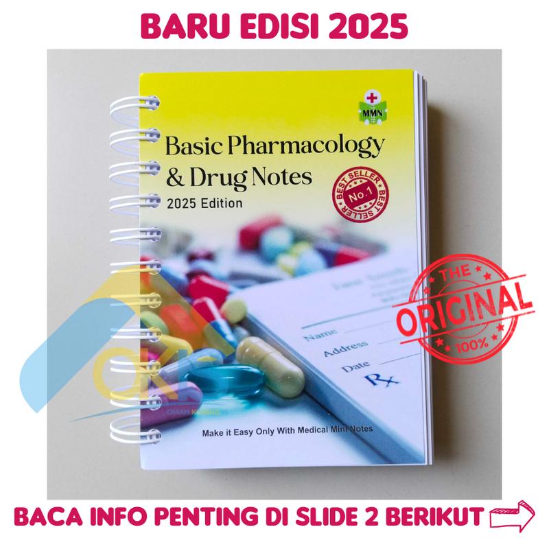 EDISI 2025 Basic Pharmacology and Drug Notes Original Update Buku Saku ...