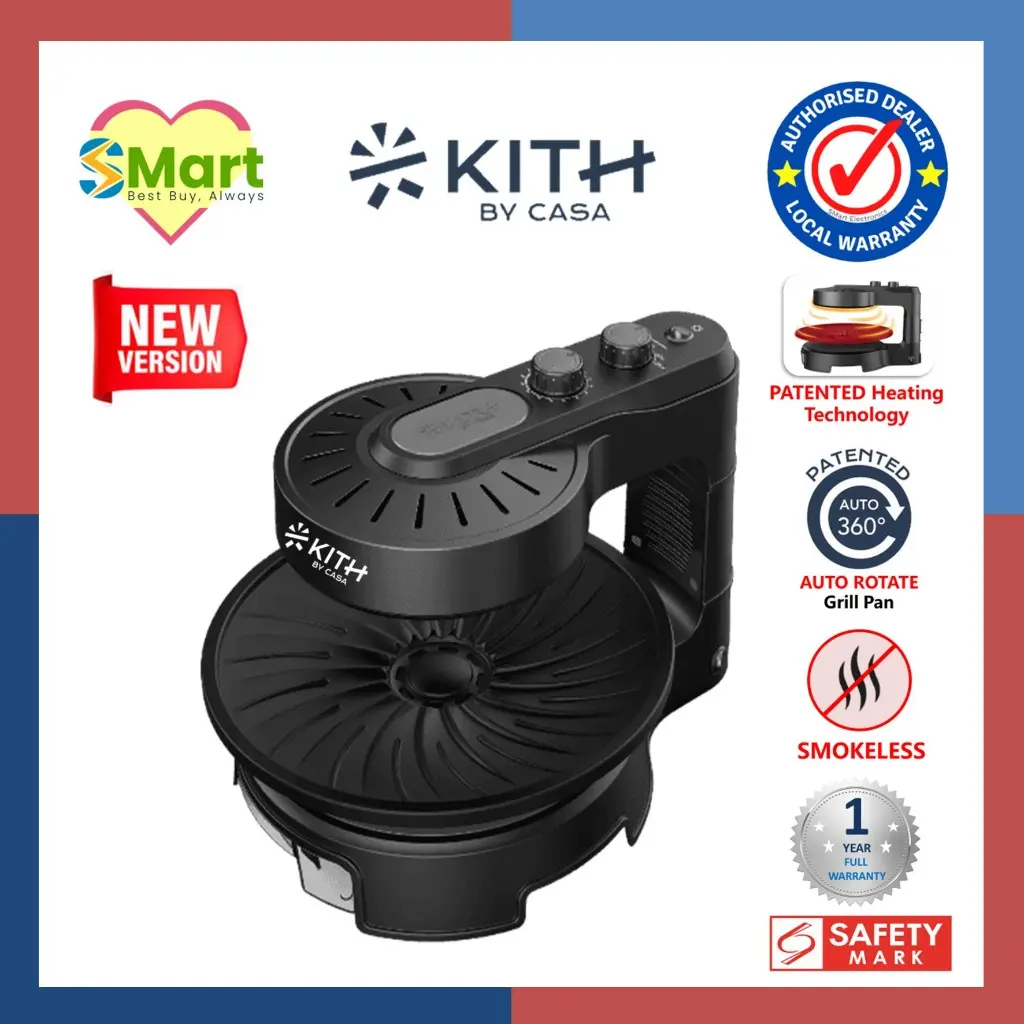 Kith PyroGlow Electric Smokeless BBQ Grill SBG-KC-BG2