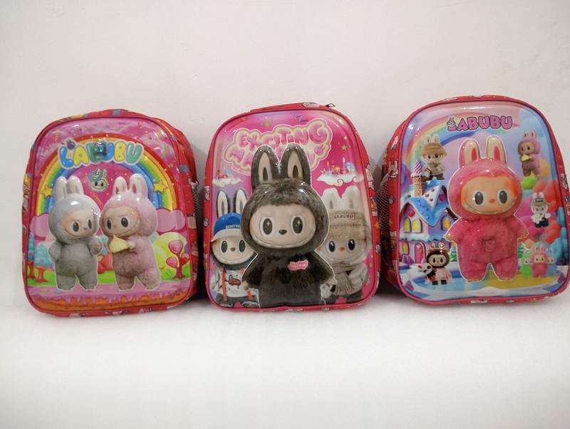 Product Introduction of TAS SEKOLAH ANAK TK CEWE GAMBAR LABUBU BER LED (DUA RUANGAN)TAS RANSEL ANAK GAMBAR FASHION 4