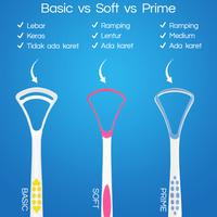 Gambar 3 pc QoraL SOFT pembersih lidah / sikat lidah / tongue cleaner (MIX) dari QoraL ID Kota Administrasi Jakarta Utara 4 Tokopedia