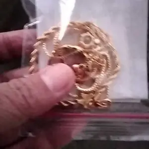 Set Perhiasan Wanita Premium Berlapis Emas Muda Gelang Tambang Elagan Dapat Surat Dari Toko