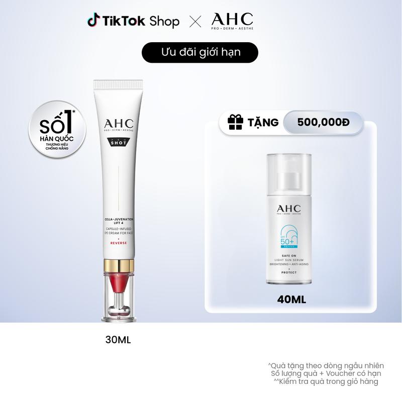Kem mắt cho mặt chống lão hóa săn chắc da PROSHOT COLLA-JUVENATION LIFT 4 AHC 30ML [4]